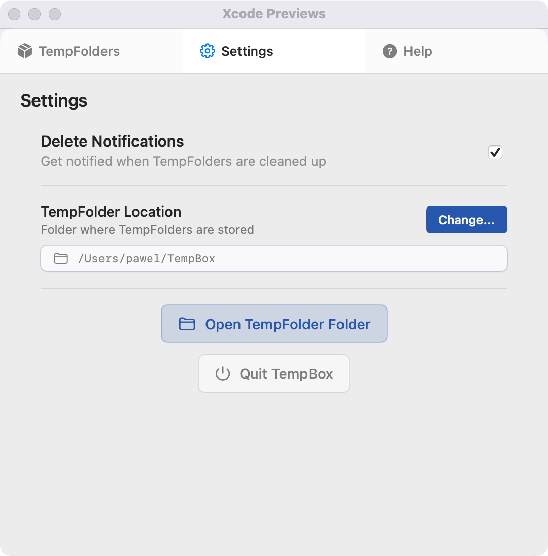 Pin Important Items screenshot