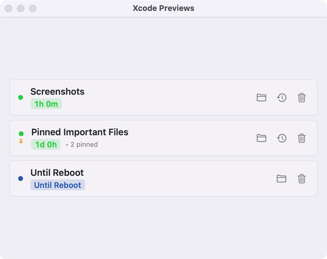 Automatic Expiration screenshot